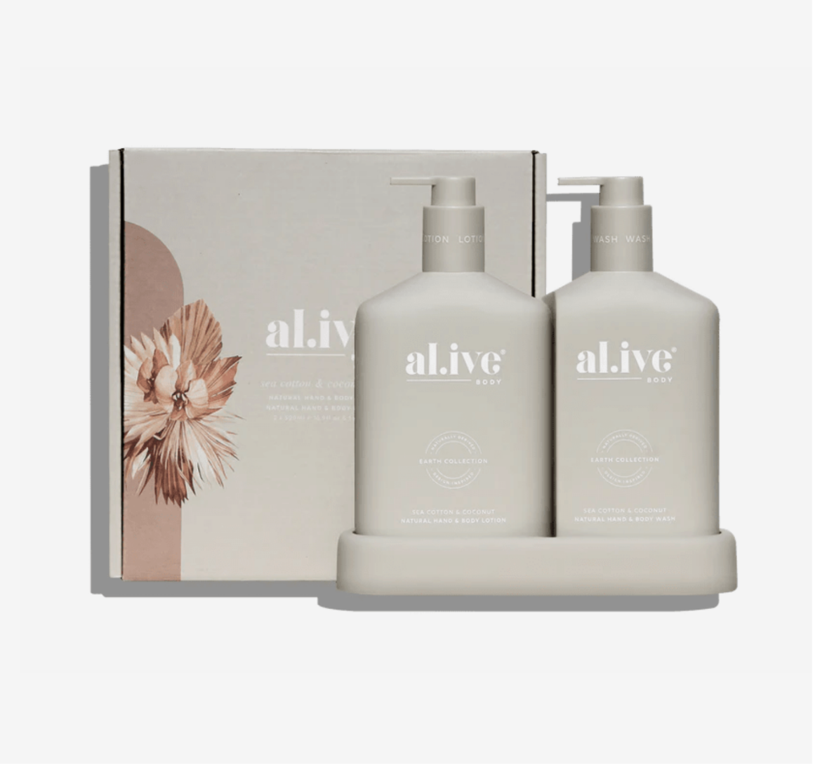 Bathroom duo, wash + lotion