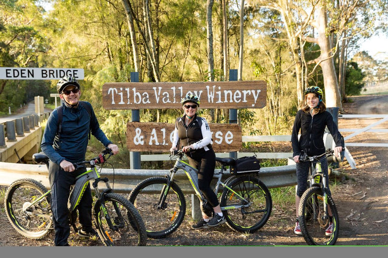 Self Guided E-Bike Tour - Pedal To Produce Series - Narooma To Tilba Valley Winery & Ale House Via O