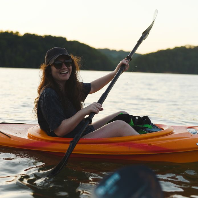 Four Hour - Single Kayak Hire For Four