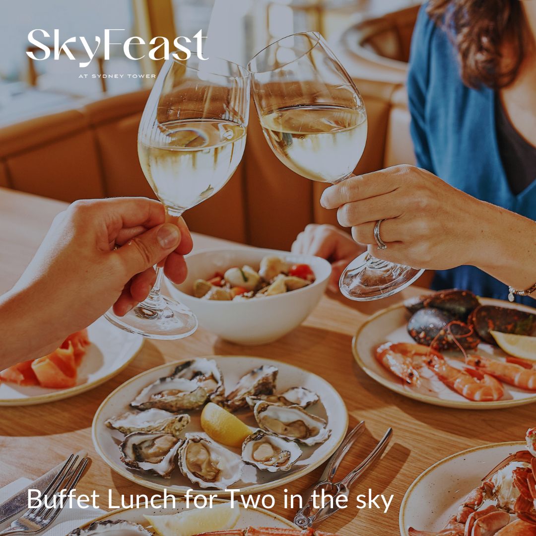 Buffet Lunch for Two in the sky by SkyFeast in Sydney