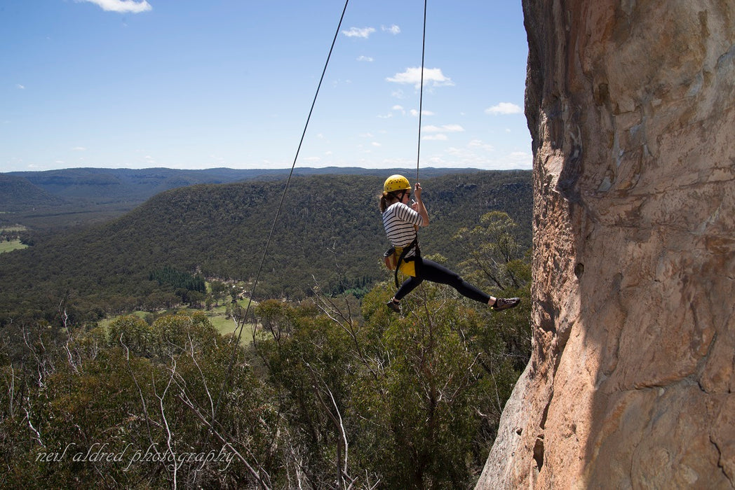 Full Day Abseiling And Rock Climbing Combination Adventure - Blue Mountains