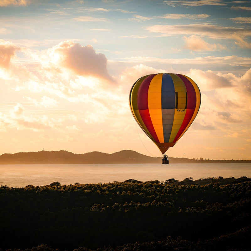 Hot Air Balloon Over The Hunter Valley