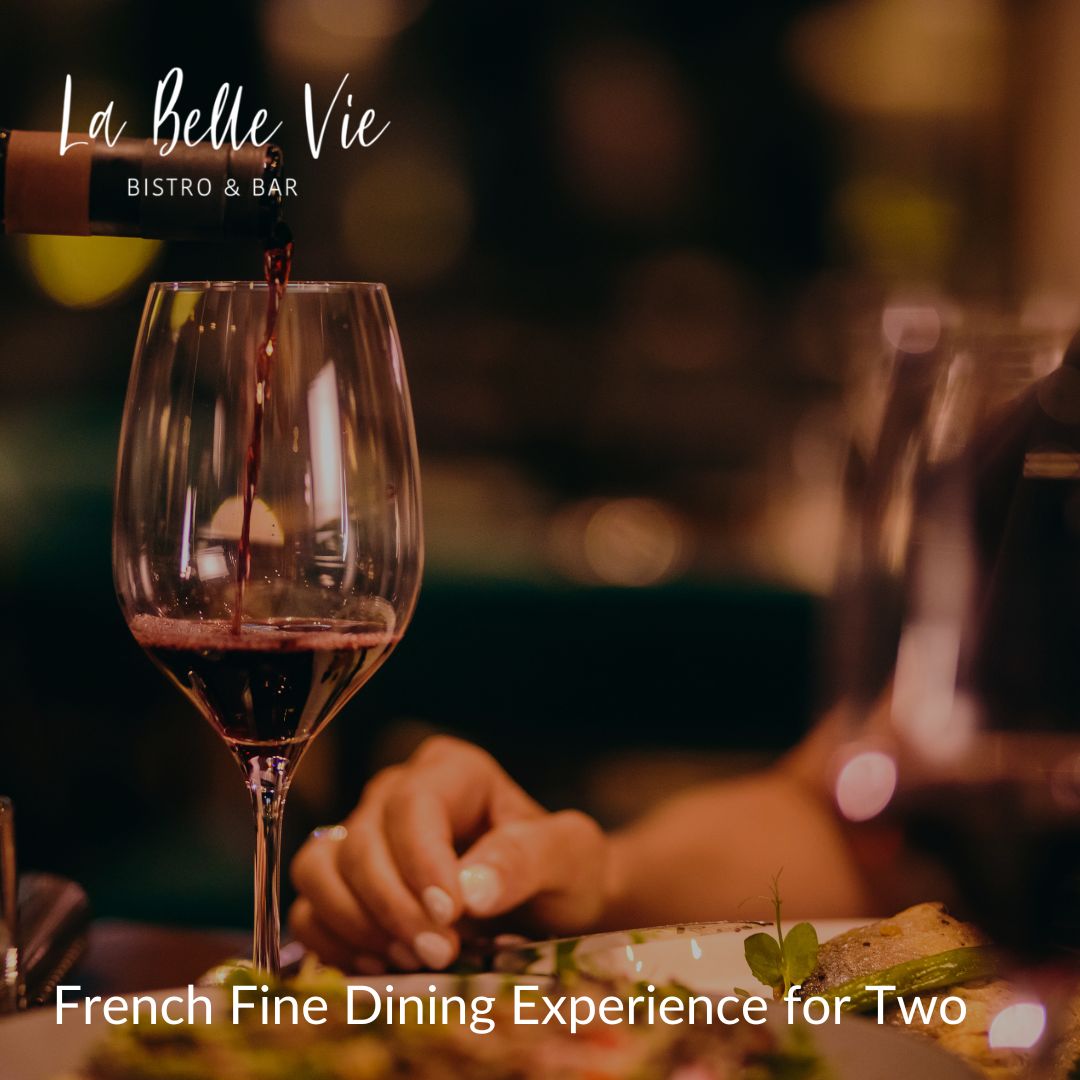 French Fine Dining Experience for Two by La Belle Vie restaurant in Brisbane