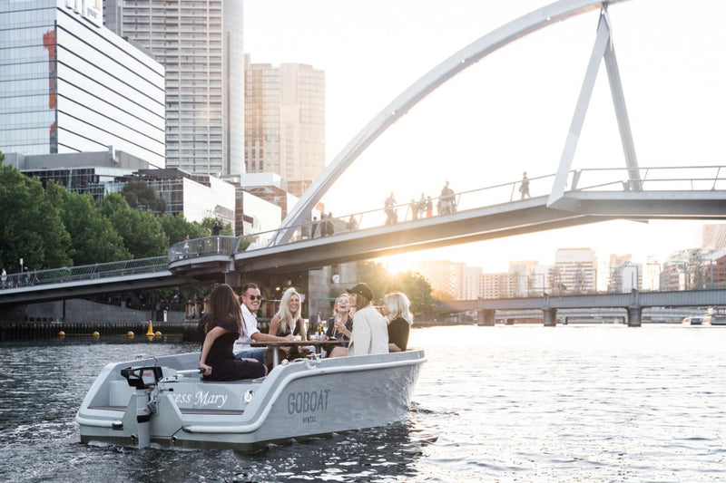 Goboat Melbourne - 3 Hour Electric Picnic Boat Hire (Up To 8 People)