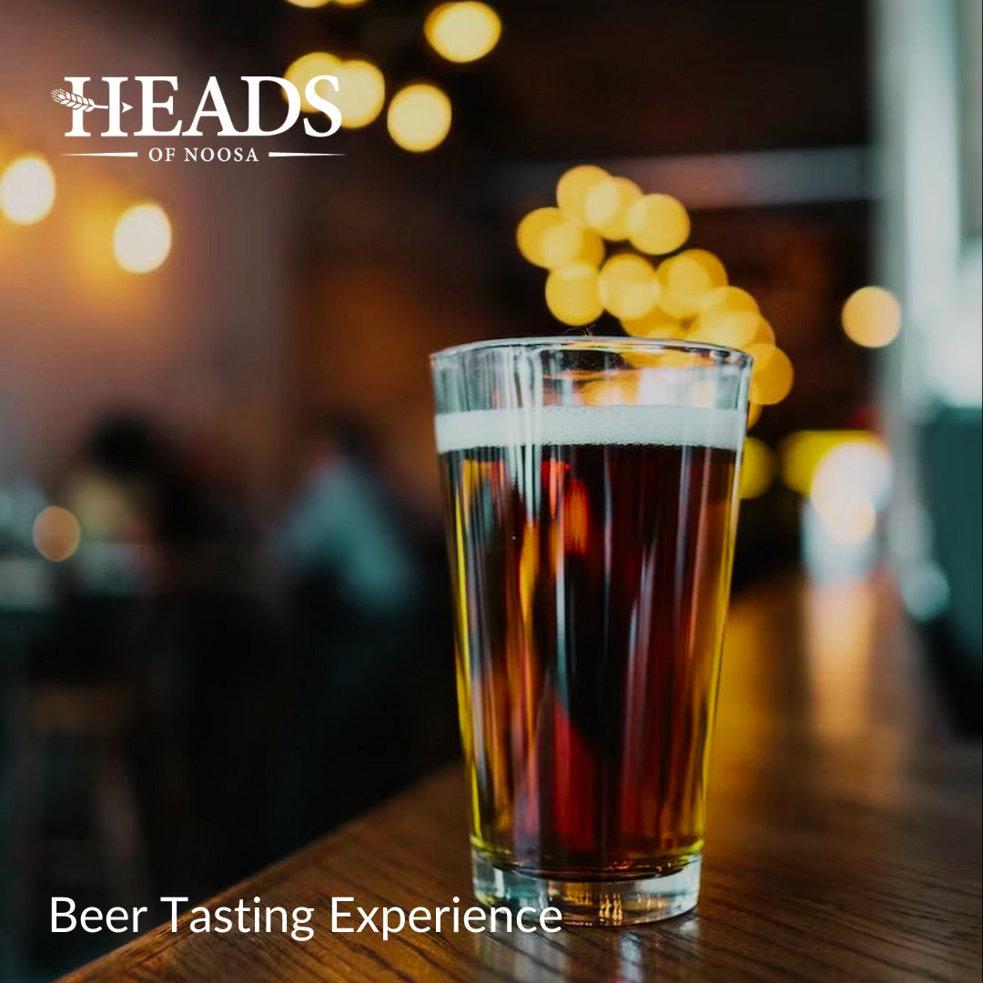 Beer tasting experience at Heads of Noosa