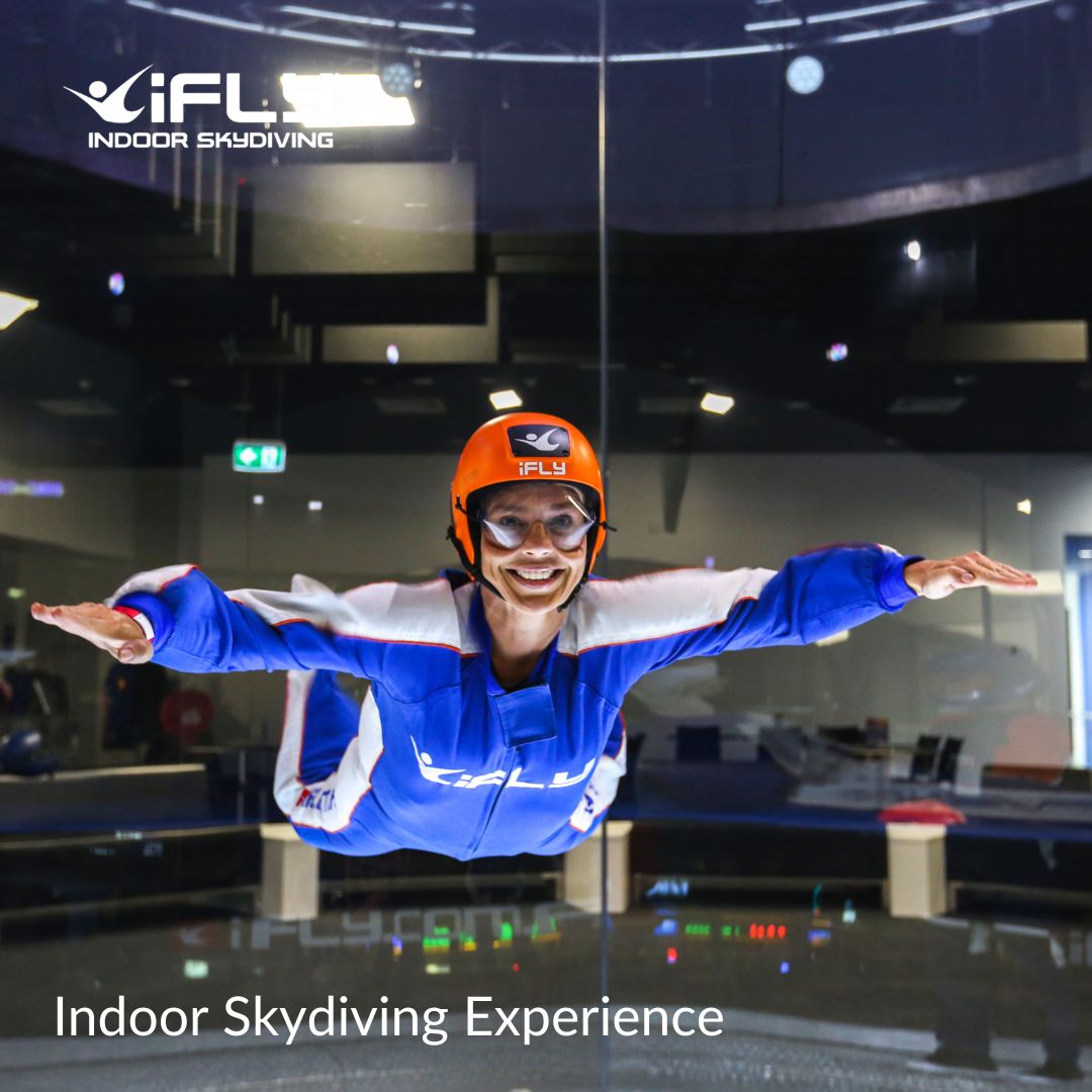 Indoor Skydiving Experience by iFly in Sydney, Melbourne, Brisbane, Perth or Gold Coast