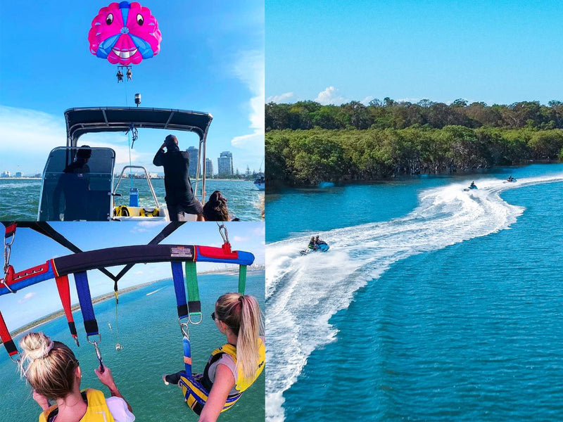 Parasailing + 30Min Jet Ski Safari (2Ppl)