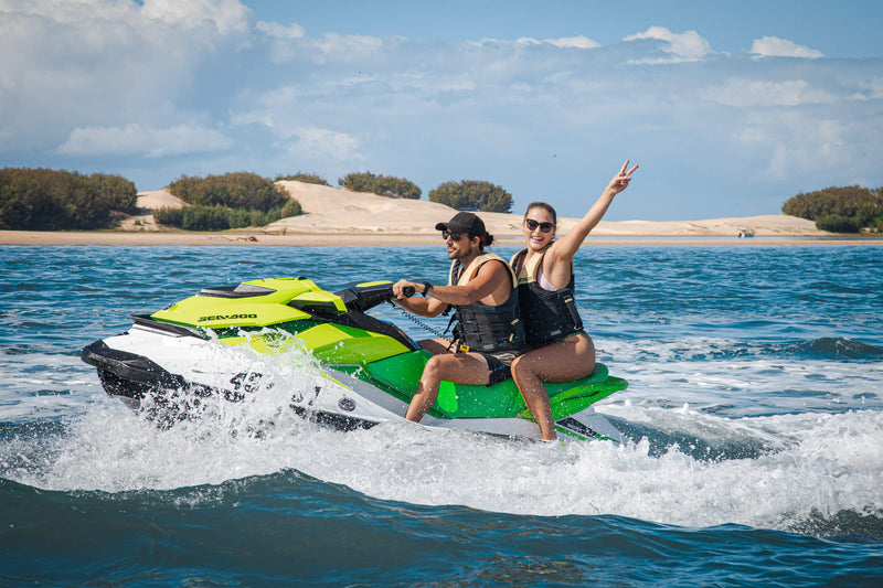 1.5 Hour Jet Ski Safari With Extended Stopover At South Stradbroke Island With Photo Package