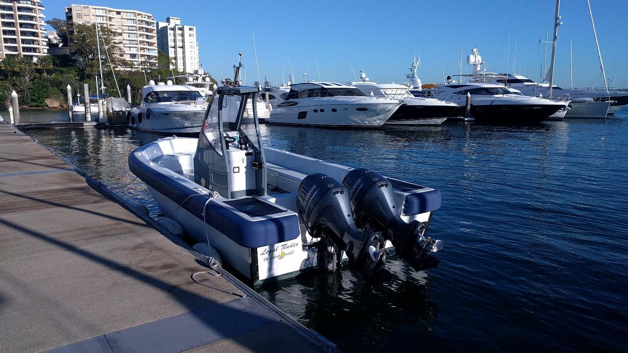 Skippered Charter 22Ft Motor Boat 'Legal Tender'