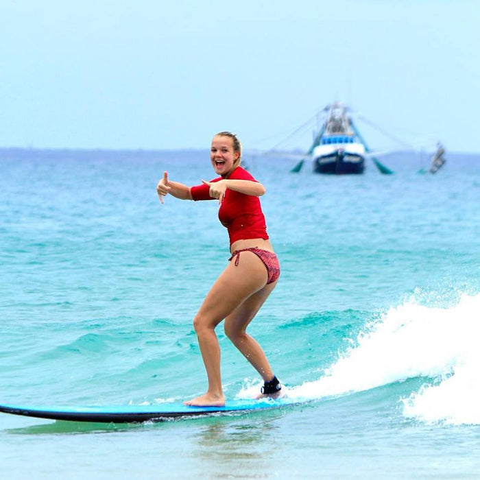 Learn To Surf Australia's Longest Wave + Great Beach Drive Adventure - Noosa Day Trip