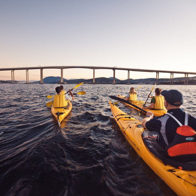 Hobart City Kayaking Tour With Fish And Chips