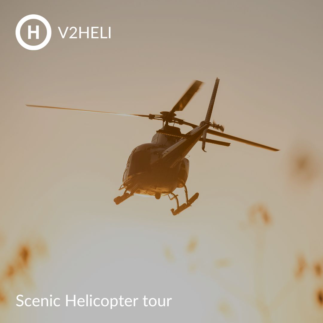 Scenic Helicopter Flight with V2 Helicopters above Brisbane