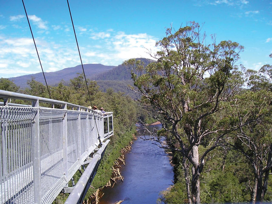 Hastings Caves, Thermal Springs And Tahune Airwalk