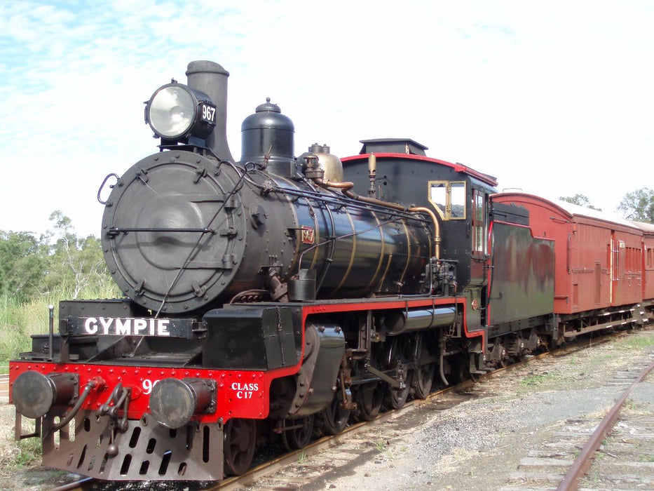 Gympie Rattler Historic Steam Train Sunshine Coast Tour