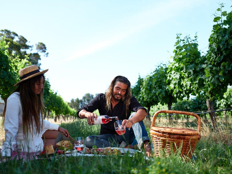 Vineyard Picnic At Clairault Streicker