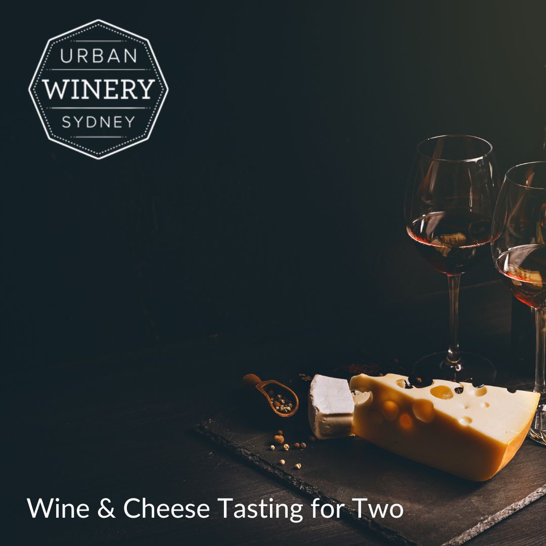 Wine & Cheese Tasting for Two by Urban Winery Sydney in Sydney