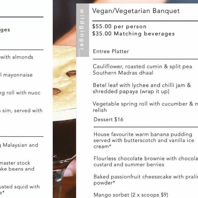 A Signature Regional Asian Dining Experience At Wildginger Huskisson - We Wander