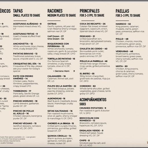 A Spanish Dining Experience At Ole Restaurant - We Wander