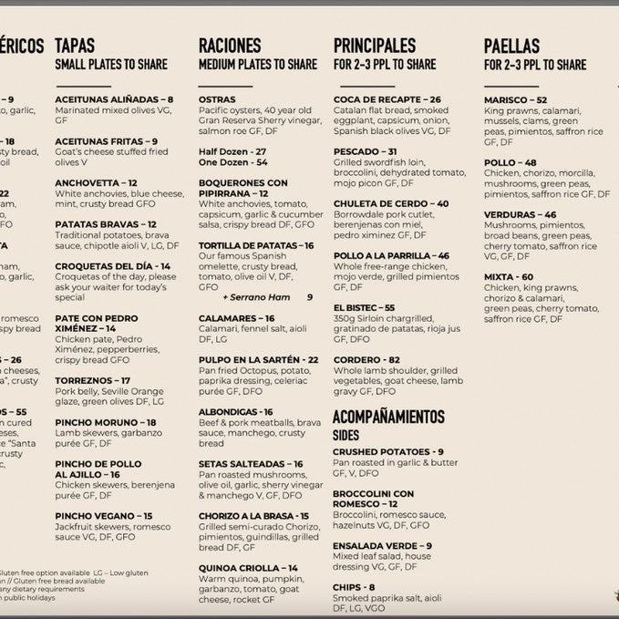 A Spanish Dining Experience At Ole Restaurant - We Wander