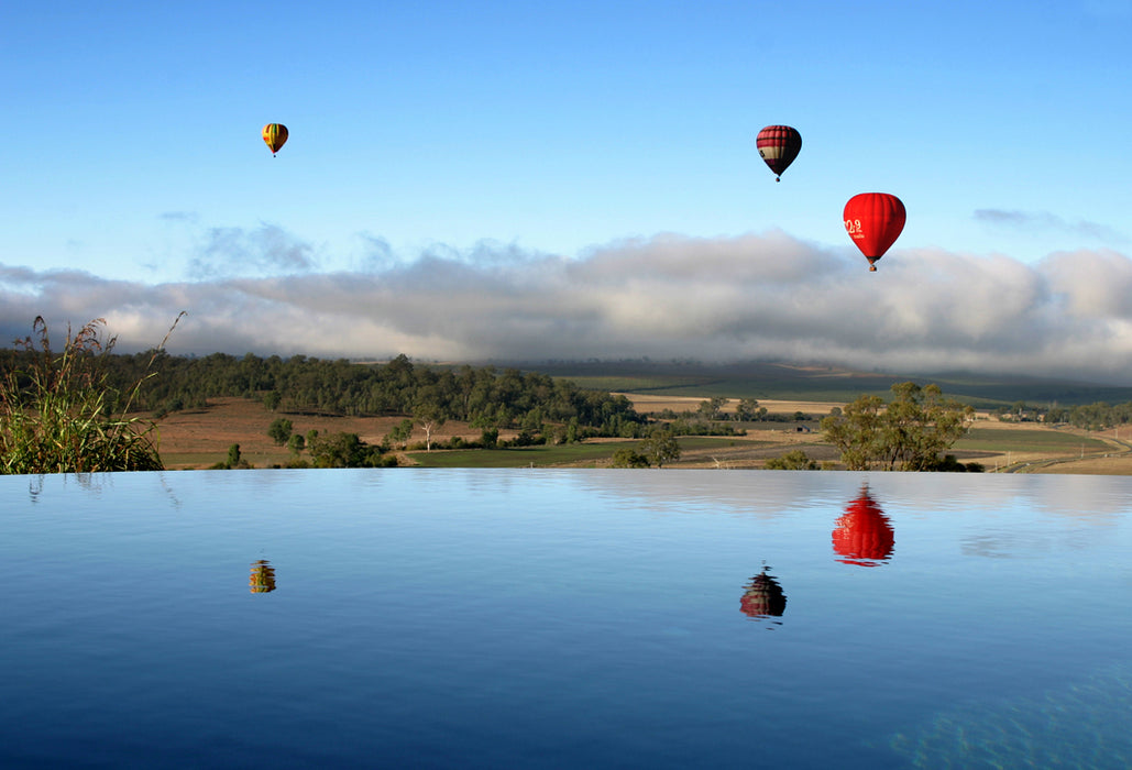 Greater Brisbane Scenic Hot Air Balloon Flight Package With Breakfast & Self Drive