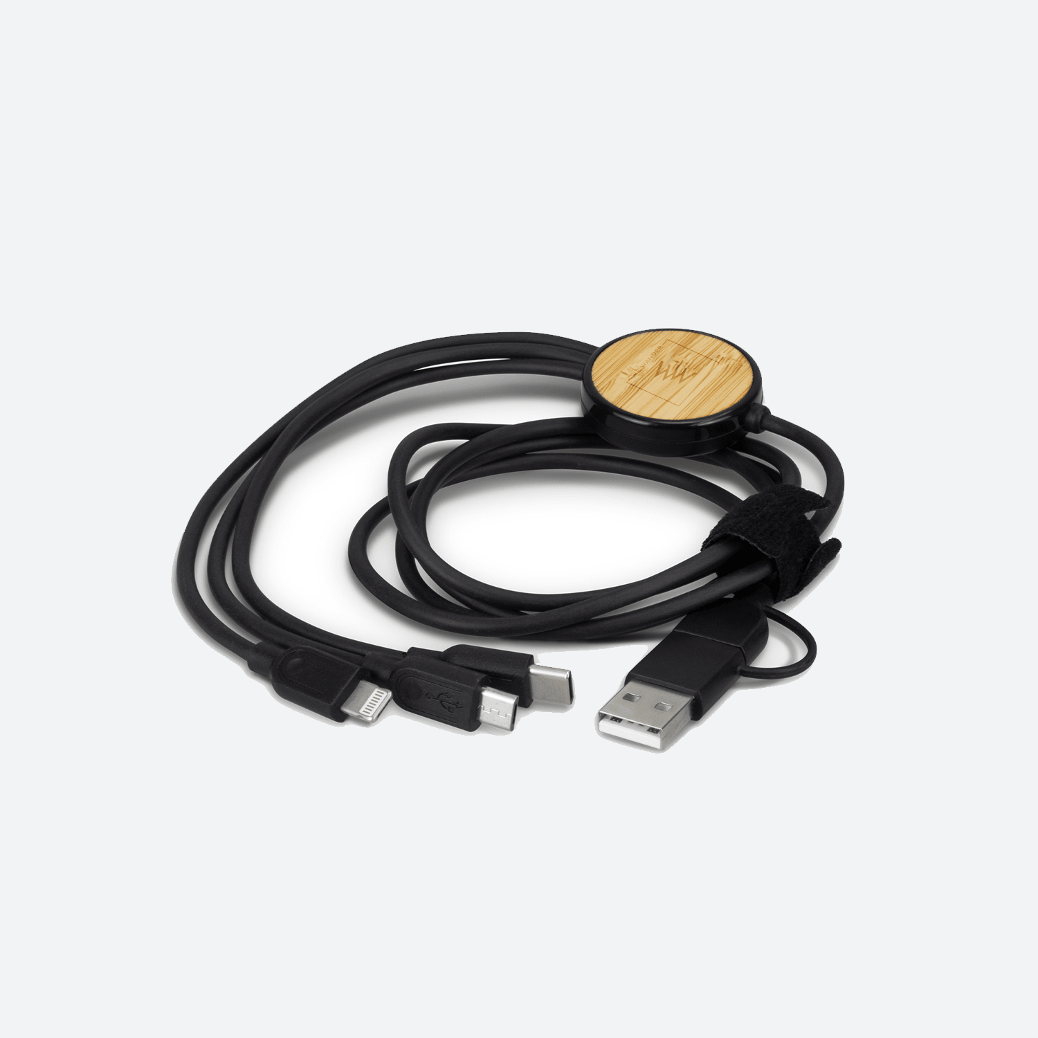 Bamboo Triple Connector Cable - We Wander