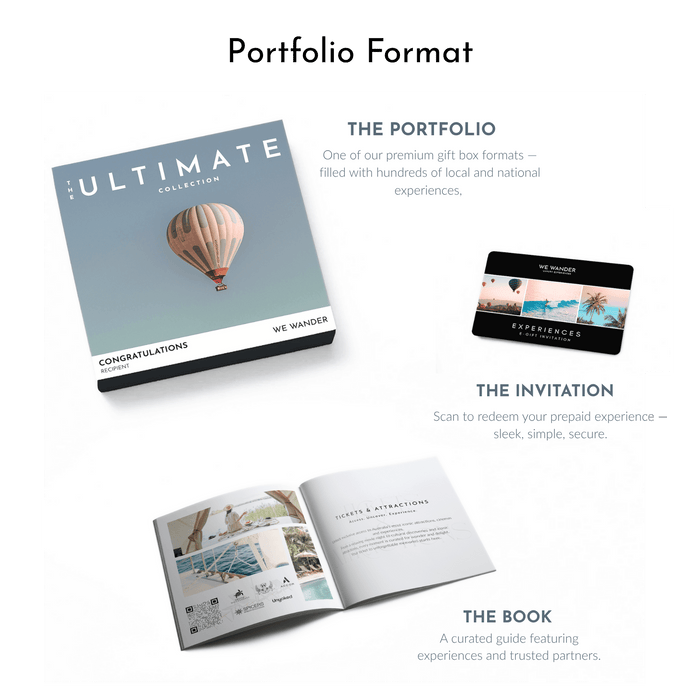Bucket List - Experience Portfolio for business