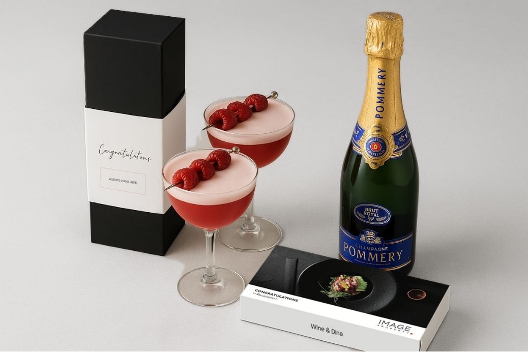 Champagne with $100 Wine & Dine Gift Card - We Wander
