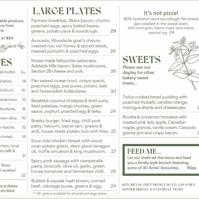 Experience Dinner At 30 Acres - We Wander