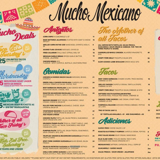Experience Dinner At Mucho Mexicano Hawthorne - We Wander