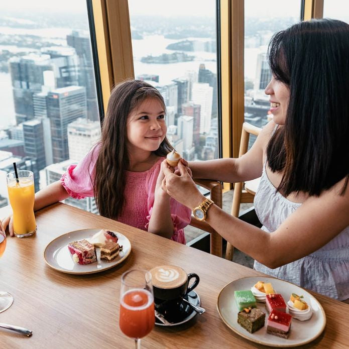 Weekend Buffet Lunch With A Window Table For The Family At Skyfeast Sydney Tower