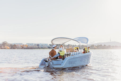 Goboat Canberra - 2 Hour Electric Picnic Boat Hire (Up To 8 People) - We Wander