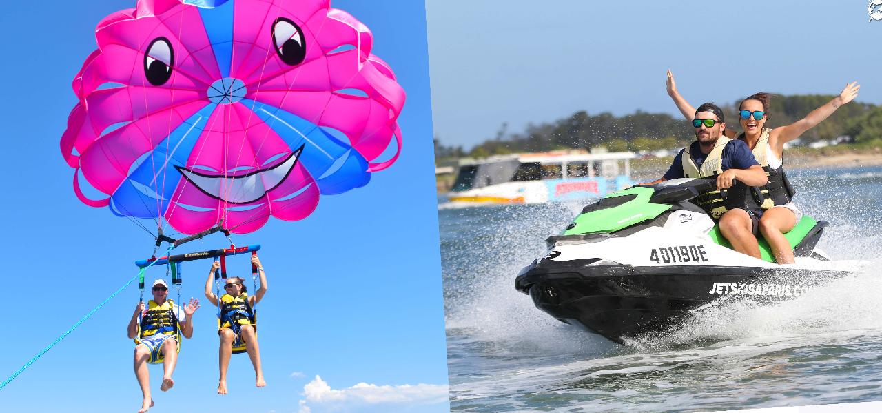 Parasailing + 2.5Hr Jet Ski Safari (2Ppl)