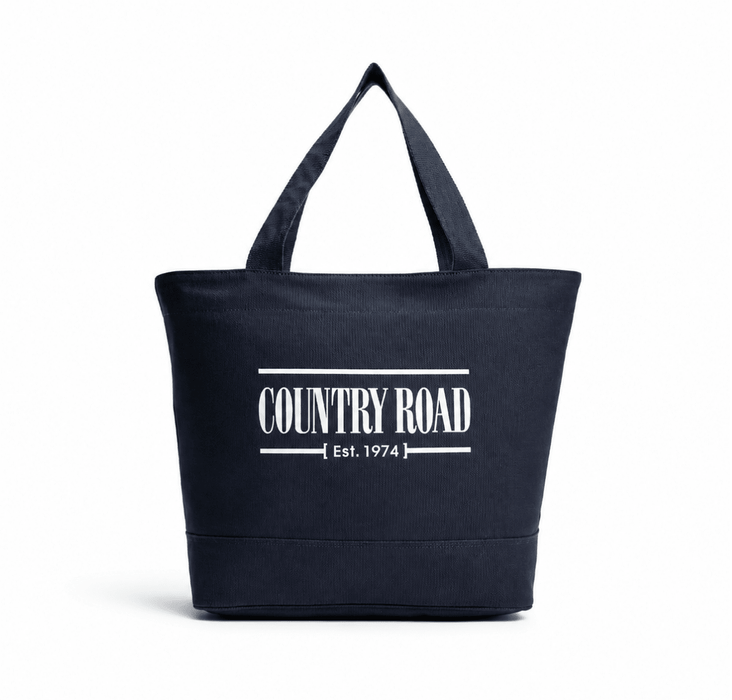 Printed Heritage Shopper in Navy - We Wander