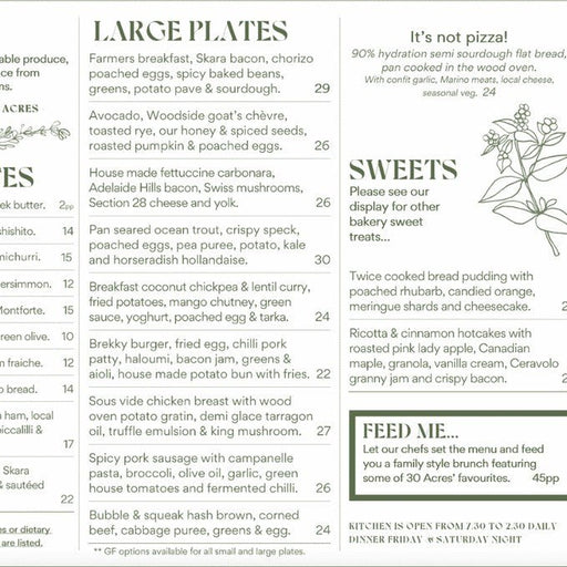 Regional Wine & Dine At 30 Acres - We Wander