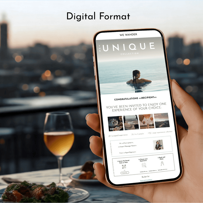 Unique - Experience Portfolio for business - We Wander