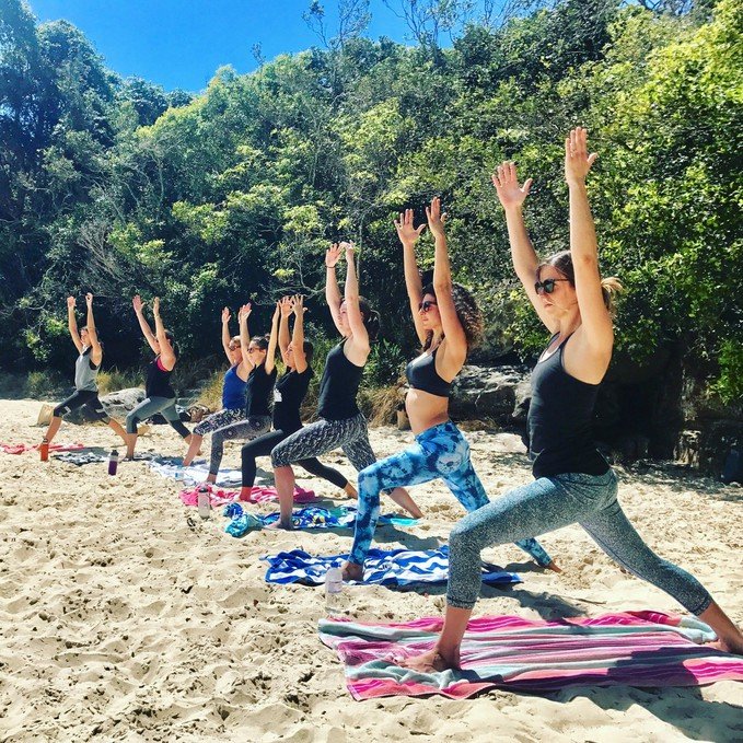 Private Beach Yoga