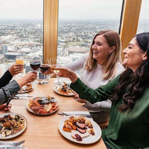Weekday Buffet Lunch With A Window Table At Skyfeast Sydney Tower - We Wander
