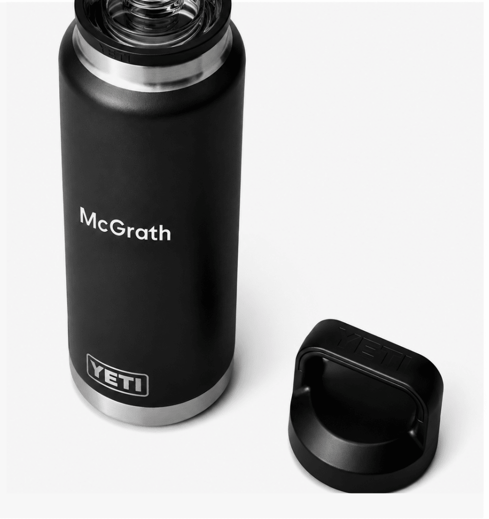 YETI Rambler 36 oz (1L) Bottle with Chug Cap - We Wander